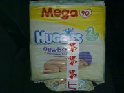 продам дешево 2 пачки памперсов по 90 шт Huggies Newborn 3-6кг